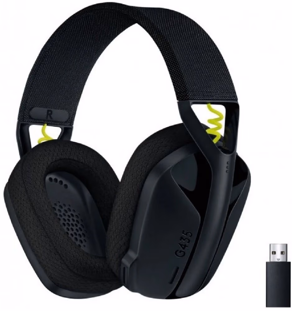 Casti fara fir Logitech G435 LIGHTSPEED Wireless White (981-001049) 